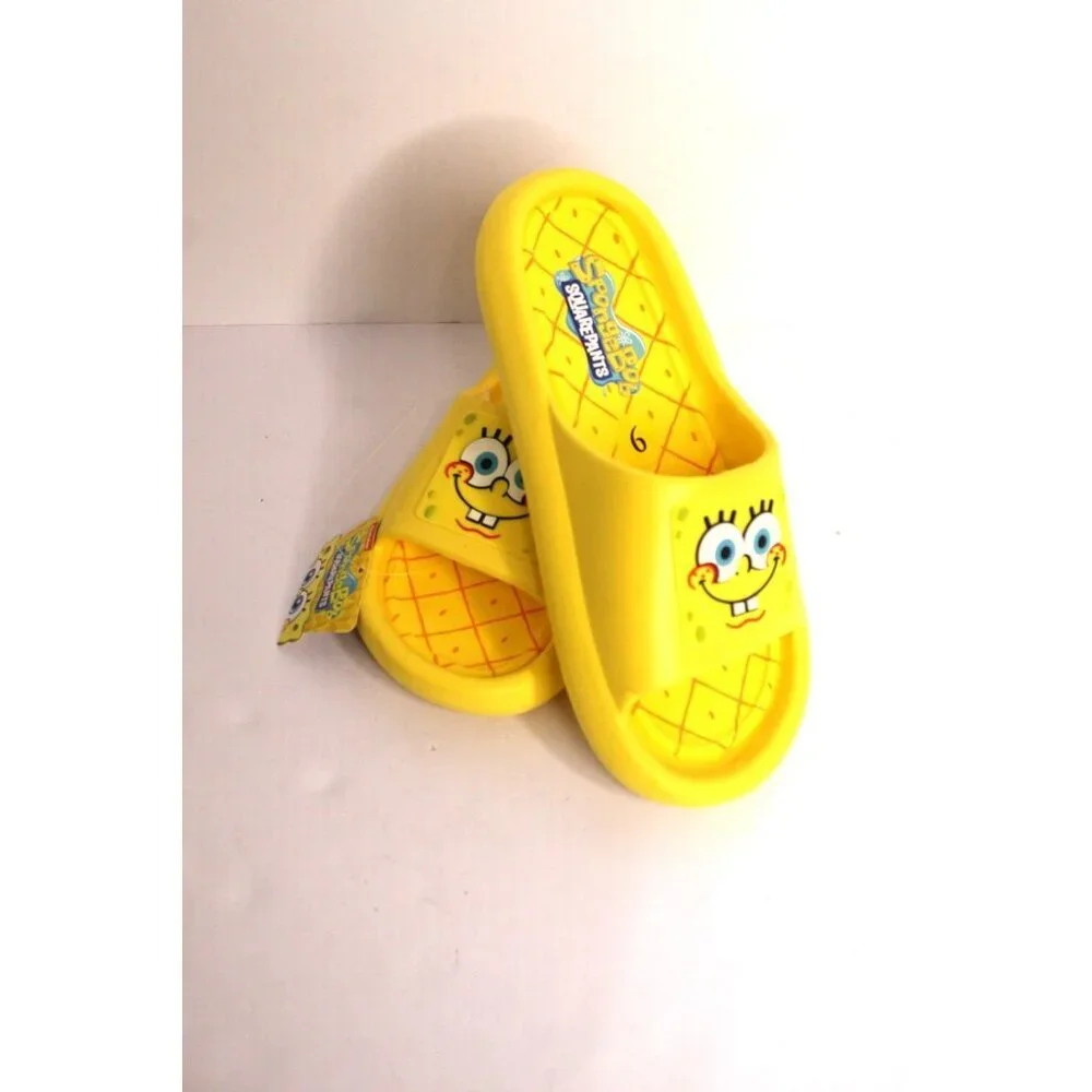 Sponge Bob Nickelodeon Side On Men's 9 Women's 10.5 Yellow Licensed Groundup NWT